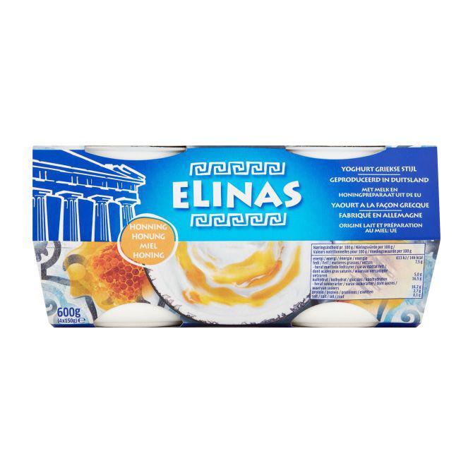 Elinas Griekse Yoghurt Honing