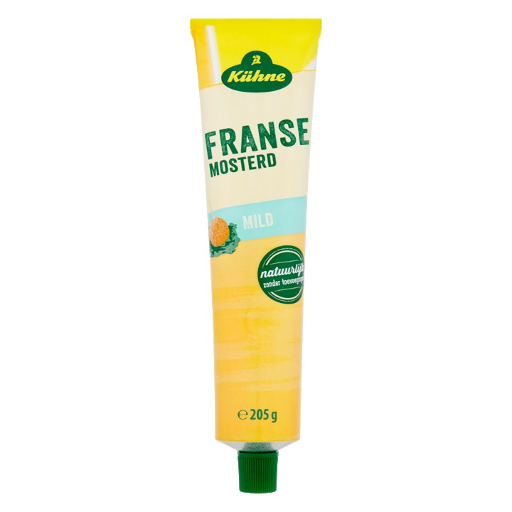 K&amp;uuml;hne Franse Mosterd Mild 205g