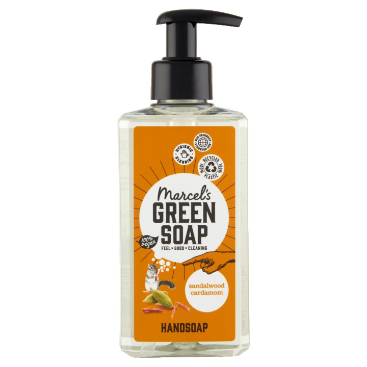 Marcel&amp;#x27;s Green Soap Handzeep Sandelhout &amp;amp; Kardemom 250ML