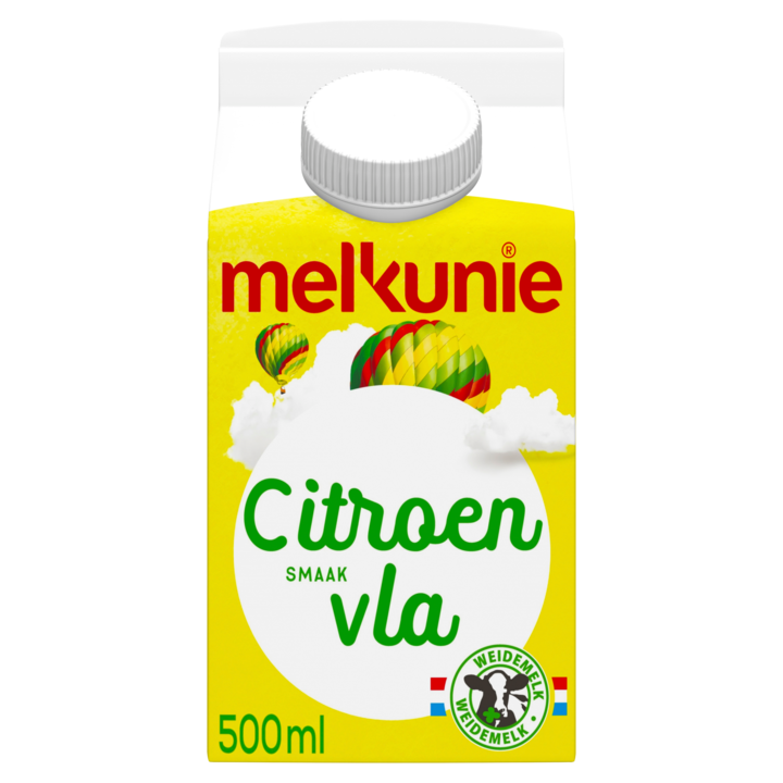 Melkunie Vla met Citroensmaak 500ml