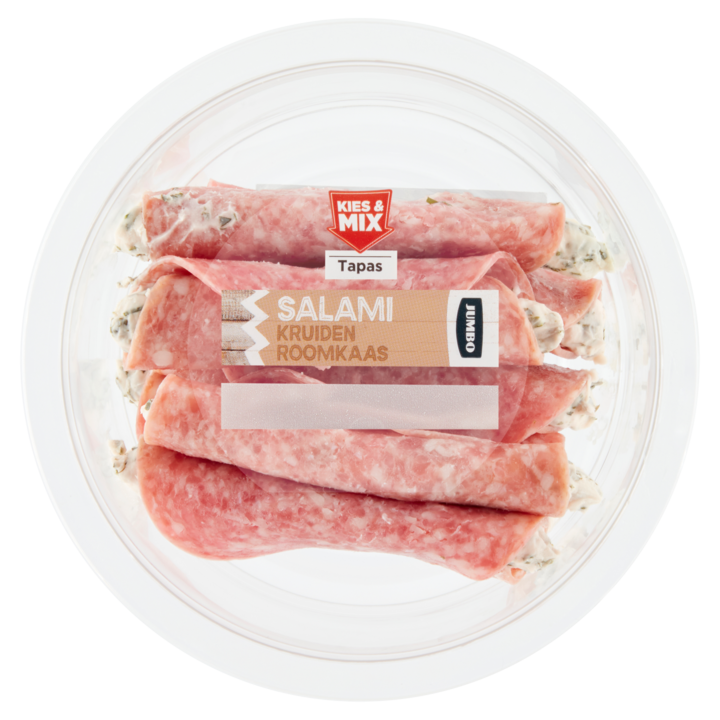 Jumbo Salami Kruidenroomkaas 80g