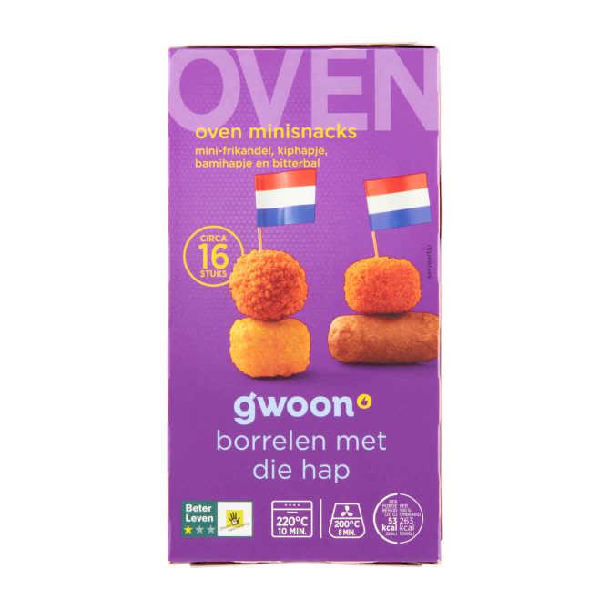 g&#039;woon Oven mini snacks