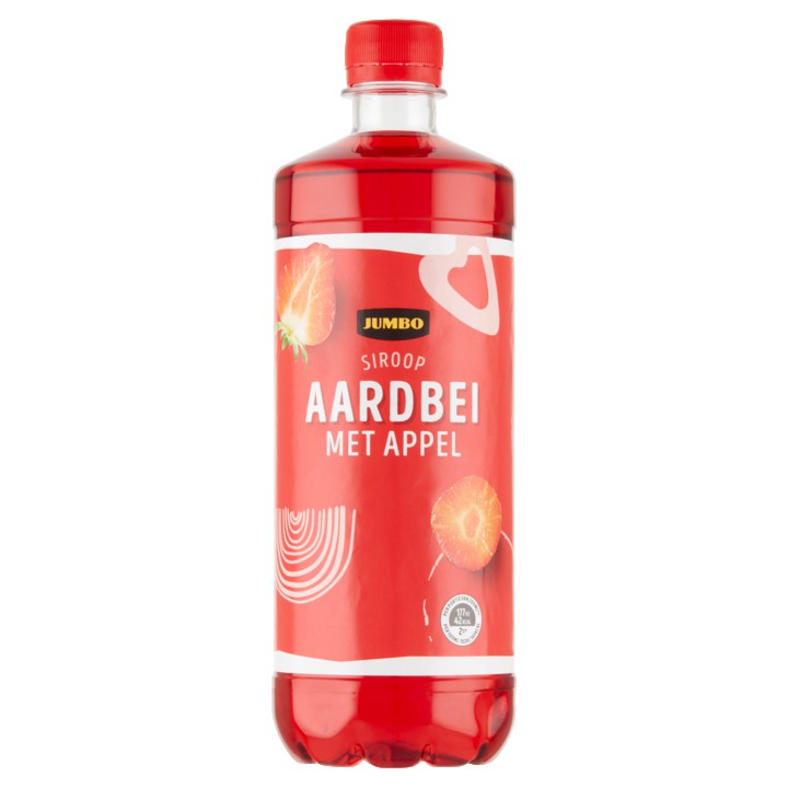 Jumbo Siroop Aardbei met Appel 750ML