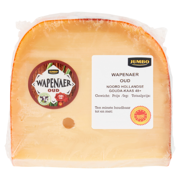 Jumbo Wapenaer Oud Noord Hollandse Gouda-Kaas 48+ ca. 374g