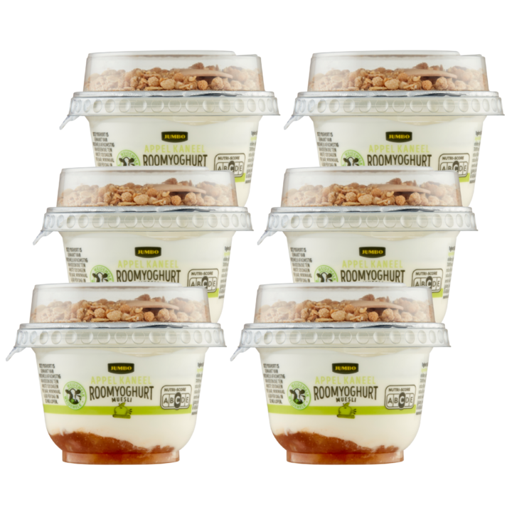 Jumbo Yoghurt Appel-Kaneel met Muesli 6 x 170g