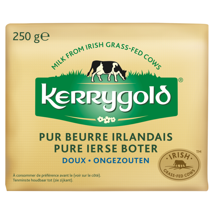 Kerrygold Ongezouten Pure Ierse Boter 250g