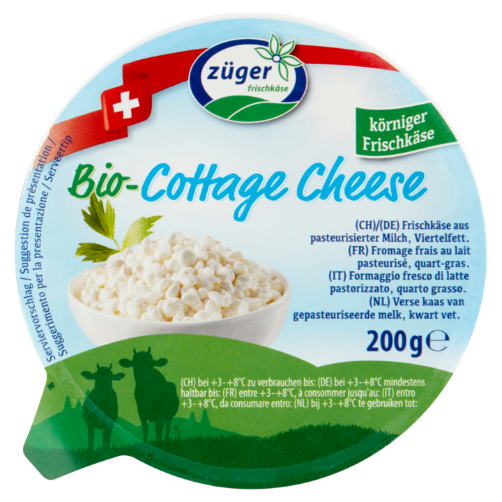 Z&amp;uuml;ger Bio - Cottage Cheese 200g