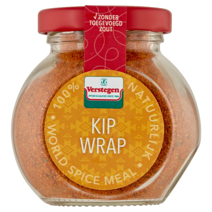 Verstegen World Spice Meal Kip Wrap 60g