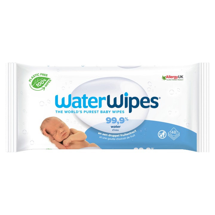 WaterWipes Babydoekjes 48 stuks