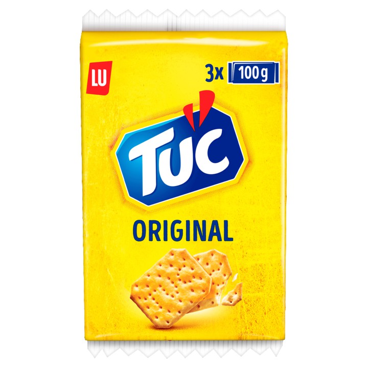 LU TUC Crackers Naturel 300 g 3-pack