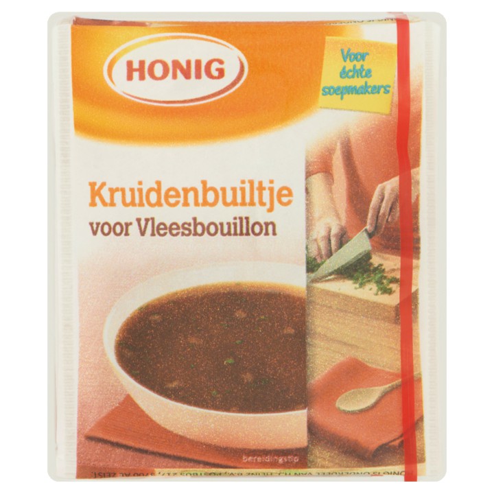Honig Kruidenbuiltje Vleesbouillion 13g