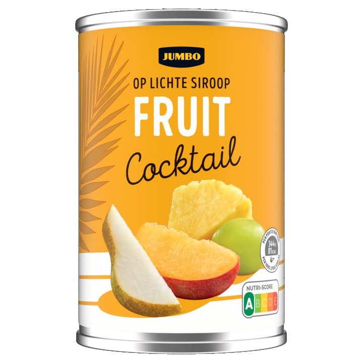 Jumbo Fruitcocktail op Lichte Siroop 410g