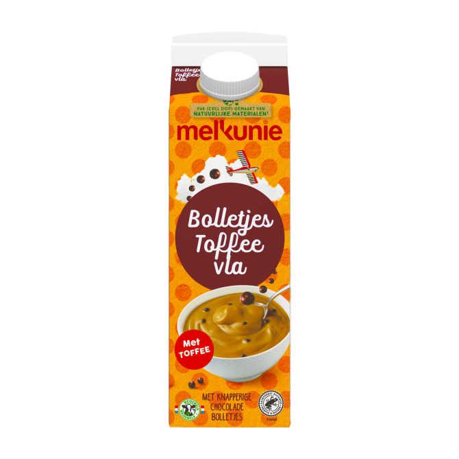 Melkunie Bolletjes toffee vla