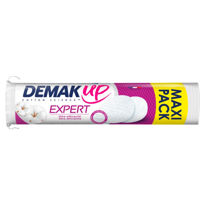 Demak'Up Expert Ronde Wattenschijfjes Maxi Pack 108 Stuks | Nederland Life Demak'Up Expert Ronde Wattenschijfjes Maxi Pack 108 Stuks