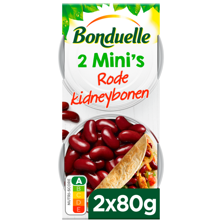 Bonduelle Rode kidneybonen 2 Mini&amp;#x27;s 160g