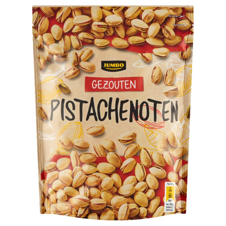 Jumbo Gezouten Pistachenoten 250g