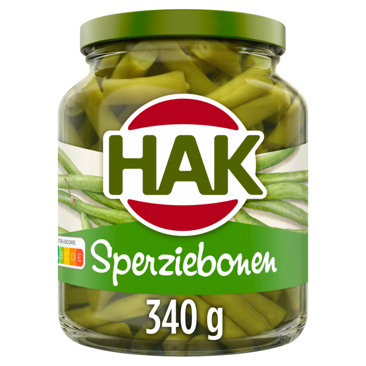 Hak Sperziebonen 340g