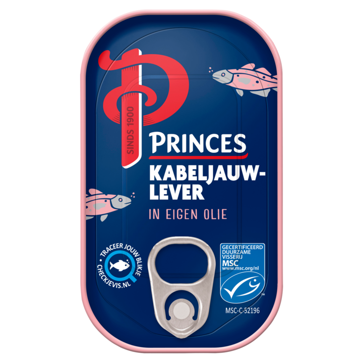 Princes Kabeljauwlever in Eigen Olie 120g MSC