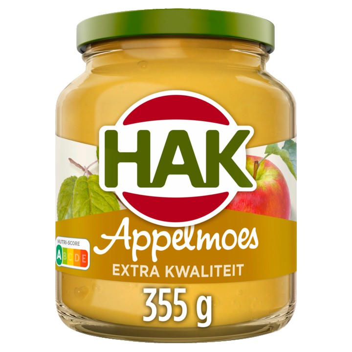 Hak Appelmoes 355g