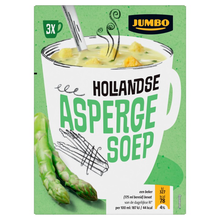 Jumbo Hollandse Aspergesoep 3 Stuks