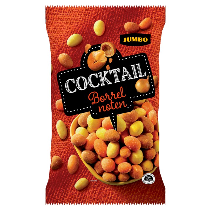 Jumbo Cocktail Borrelnoten 250g