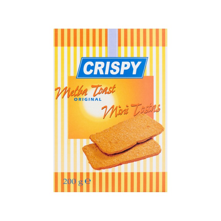 Crispy Melba Toast Naturel Voordeelverpakking 200g