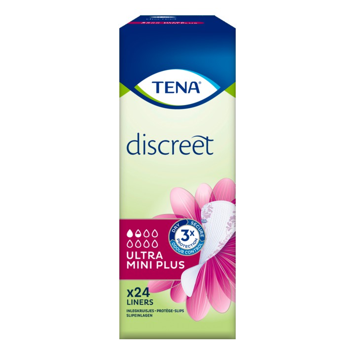 Tena Lady Ultra Mini Plus Inlegkruisjes 24 Stuks