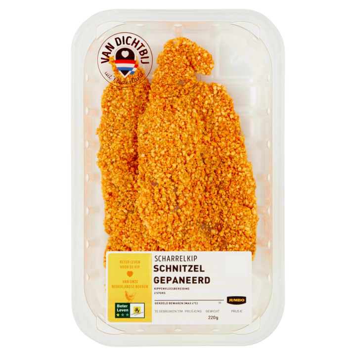 Jumbo Kipschnitzel Gepaneerd 2 Stuks