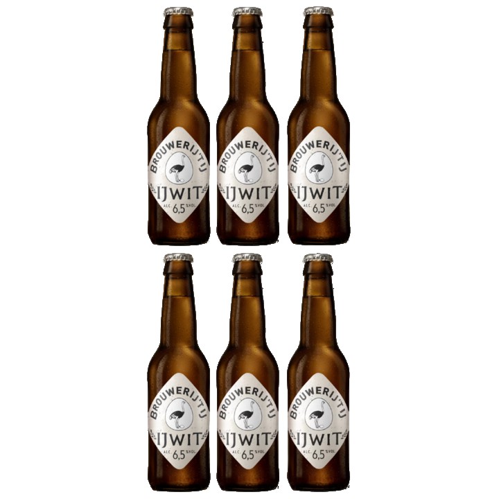 Brouwerij &amp;#x27;t IJ Ijwit 330ML 6 x 33cl