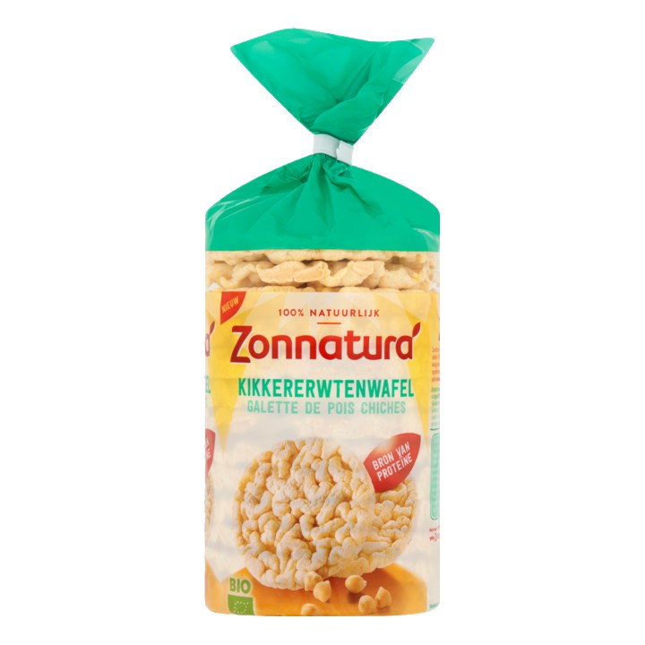 Zonnatura Bio Kikkererwtenwafel 100g