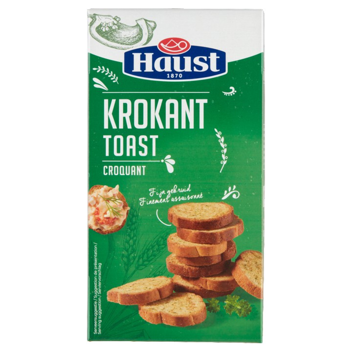 Haust Krokant Toast 100g