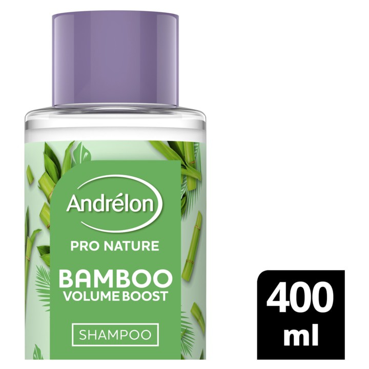 Andrélon Pro Nature Shampoo Bamboo Volume Boost 400ml | Nederland Life Andrélon Pro Nature Shampoo Bamboo Volume Boost 400ml