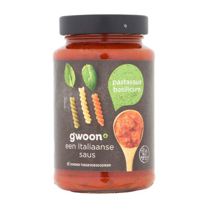 g&#039;woon Pastasaus  basilicum