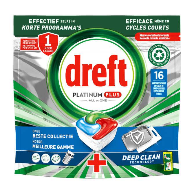 Dreft Platinum plus vaatwastabletten