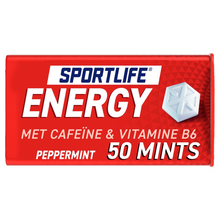 Sportlife Boost Mints Energy Peppermint Suikervrij 35g