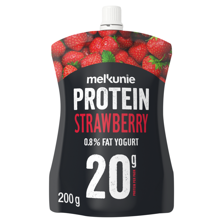 Melkunie Protein Strawberry 0,8% Fat Yogurt 200g