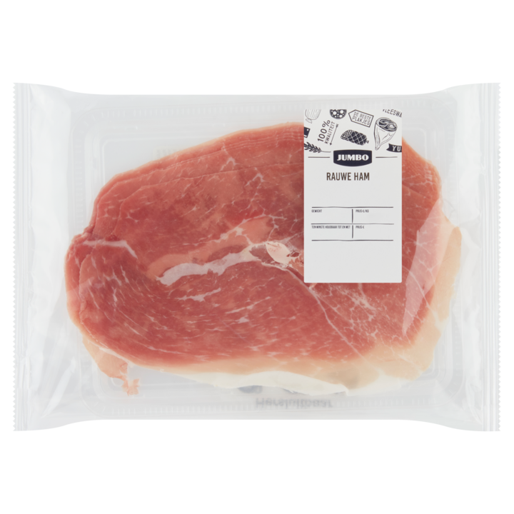 Jumbo Rauwe Ham ca. 100g