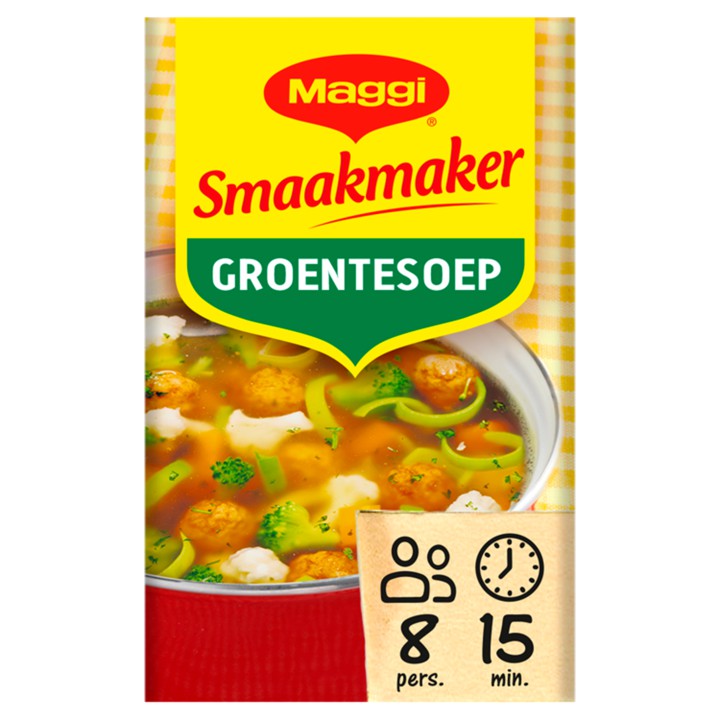 MAGGI Smaakmaker Groentesoep Pakjes 2 x 26g