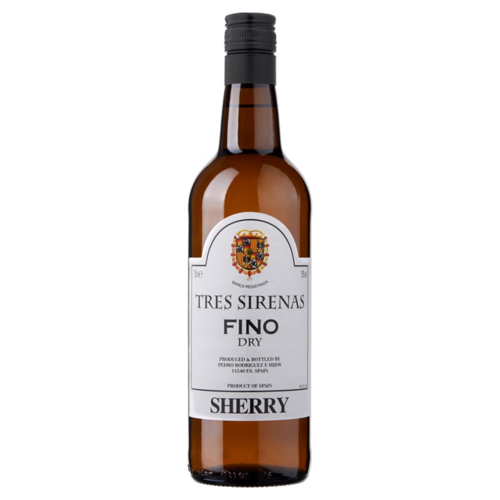 Tres Sirenas Fino Dry Sherry 75cl