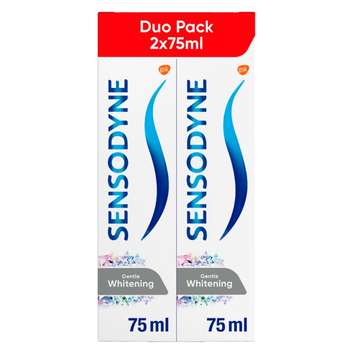 Sensodyne Gentle Whitening tandpasta voor gevoelige tanden 2x 75ml