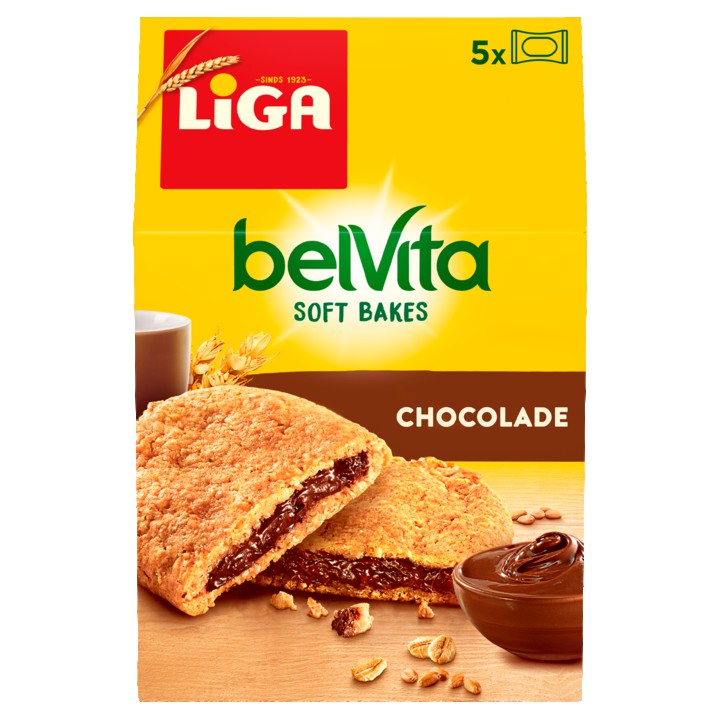 LiGA BelVita Soft Bakes Koeken Choco-Hazelnoot 250g