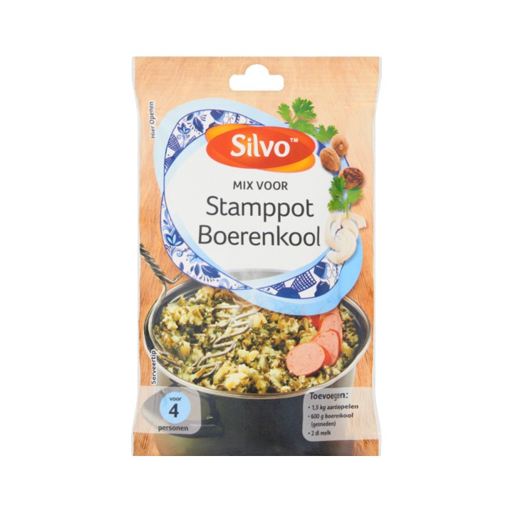 Silvo Mix voor Stamppot Boerenkool 25g