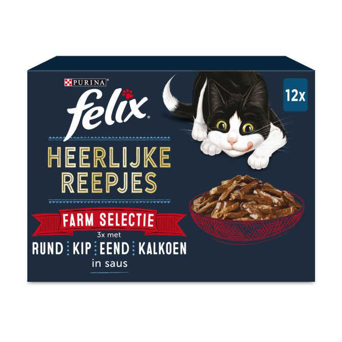 Felix Kat Reepjes natvoer farm