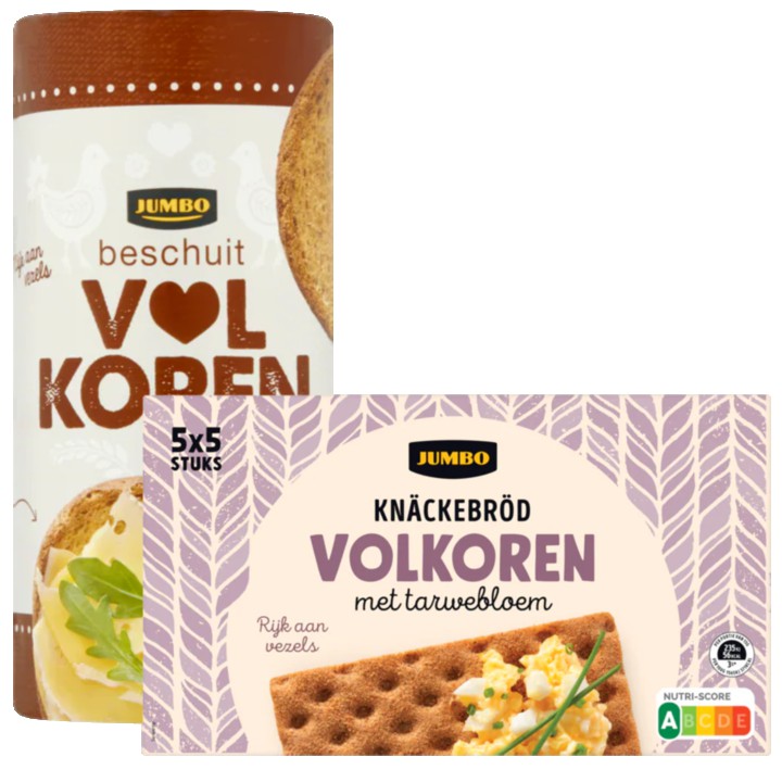 Jumbo Volkoren Knackebrod &amp;amp; Beschuit