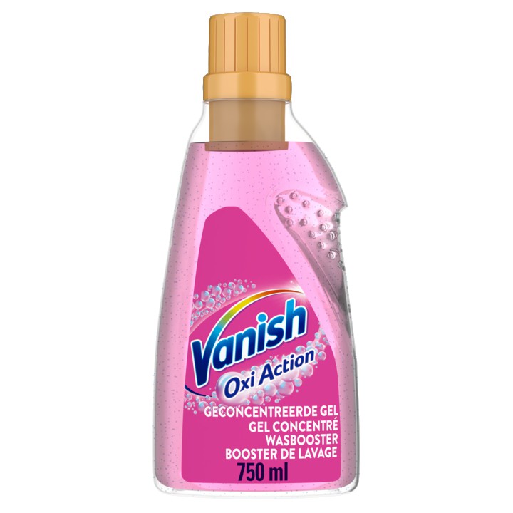 Vanish Oxi Action Wasbooster Gel - Vlekverwijderaar voor Gekleurde Was - 750ml