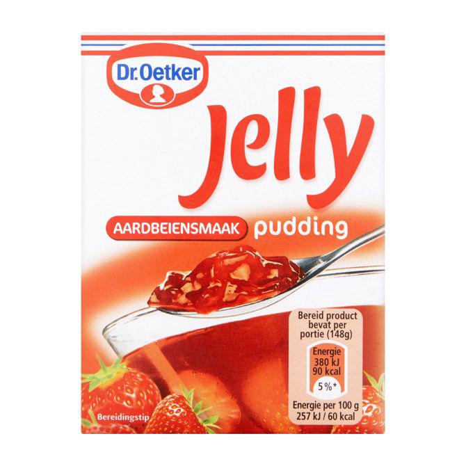 Dr. Oetker Jelly Pudding Aardbeien