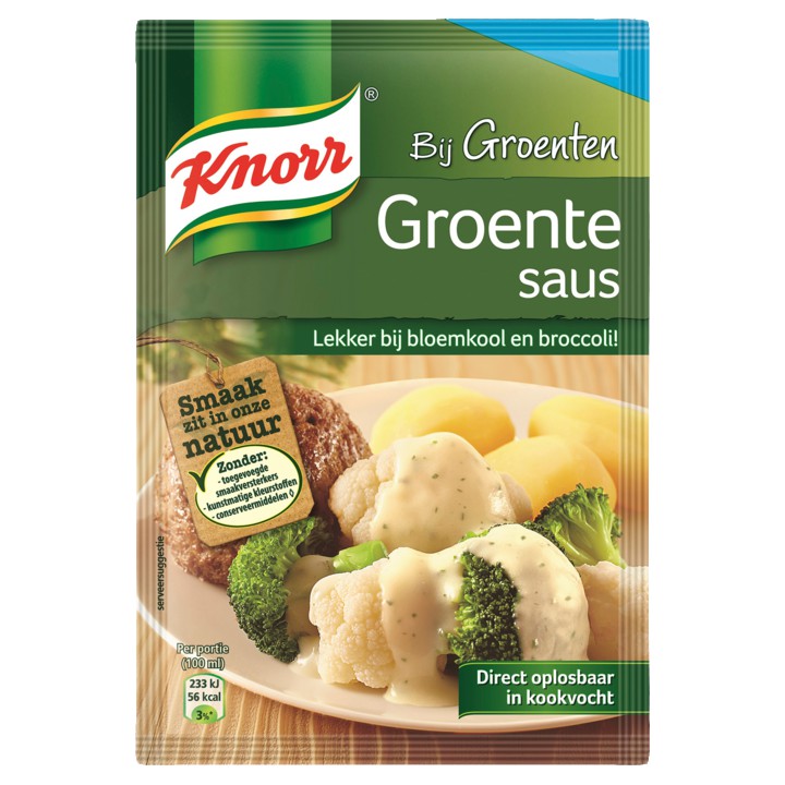 Knorr Maaltijdmix Groentensaus 29g