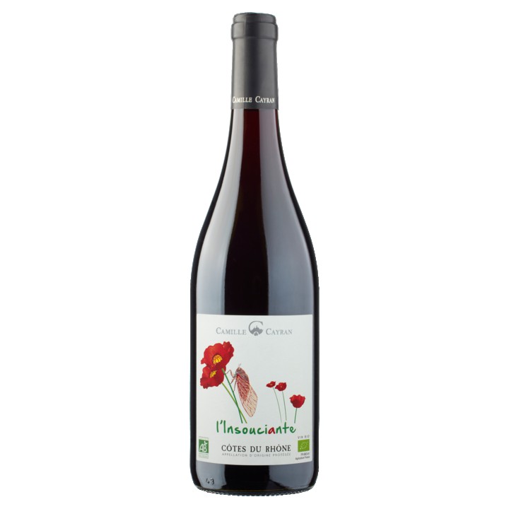 L&amp;#x27;Insouciante - C&amp;ocirc;tes du Rh&amp;ocirc;ne - Biologisch - 750ML