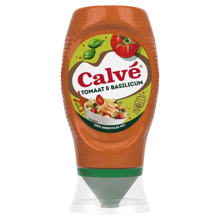 Calv&amp;eacute; Saus Tomaat &amp;amp; Basilicum 250ml