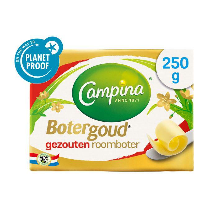 Campina Botergoud gezouten roomboter